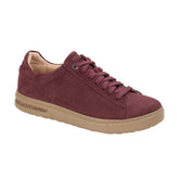 Bend Low Maroon Suede Leather