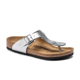 Gizeh Kids Metallic Silver Birko-Flor