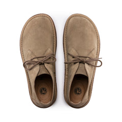 Milton Ginger Suede Leather