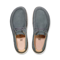 Pasadena Basalt Grey Suede Leather