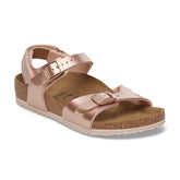 Rio Kids Adjustable Strap Electric Metallic Copper Birko-Flor